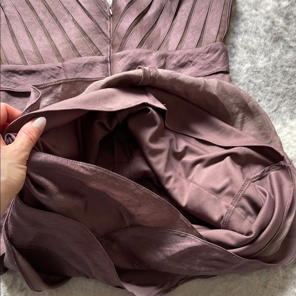 Adrianna Papell Mauve Sleeveless Dress - Picture 13 of 14